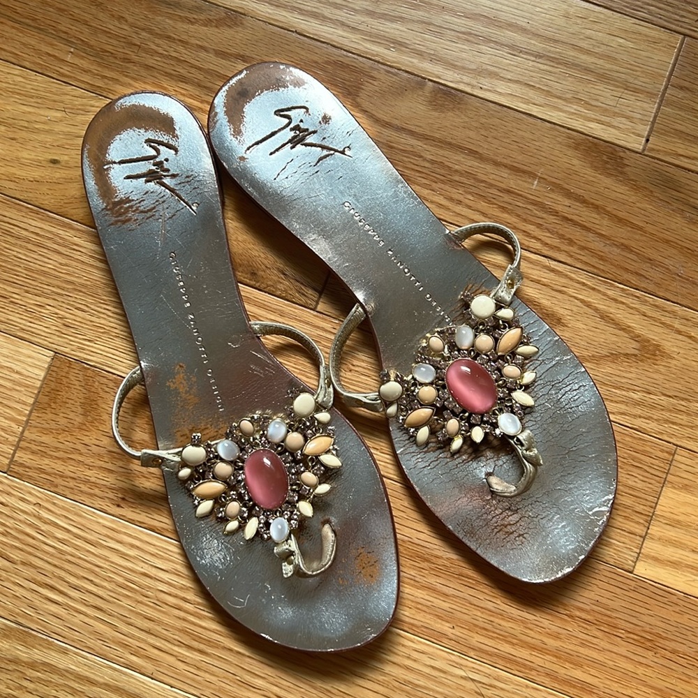 Giuseppe Zanotti Crystal Sandals